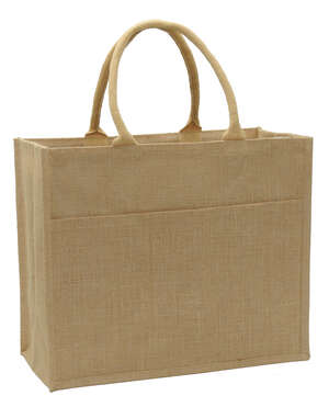 Immagine del prodotto Borsa shopper in juta + tasca in juta