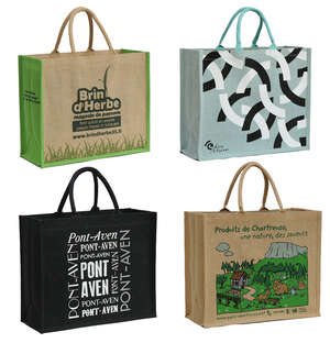 Immagine del prodotto Tote bag di iuta + marcatura