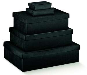 Immagine del prodotto Scatole in cartone colore nero