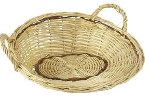 Immagine del prodotto Furgone di vimini grezzo bianco