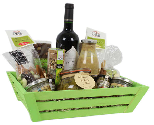 Immagine del prodotto Cestino in legno colorato