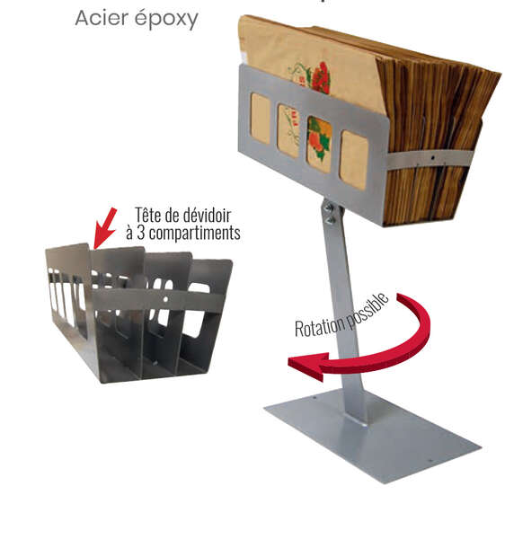 Immagine del prodotto Dispenser di sacchetti kraft in 2 parti