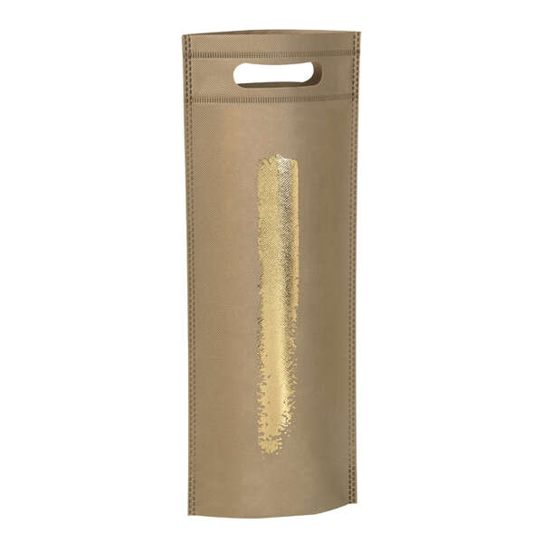 Immagine del prodotto Sacchetto non tessuto BOTTIGLIE Cammello/Oro