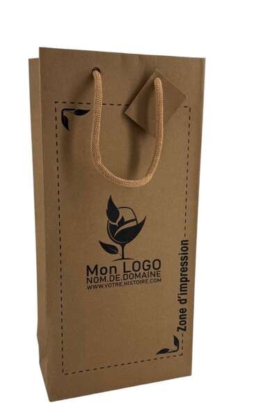 Immagine del prodotto Borse in carta kraft naturali - collezione 