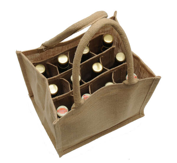 Immagine del prodotto Borsa in juta per 12 bottiglie - 33cl LONGNECK