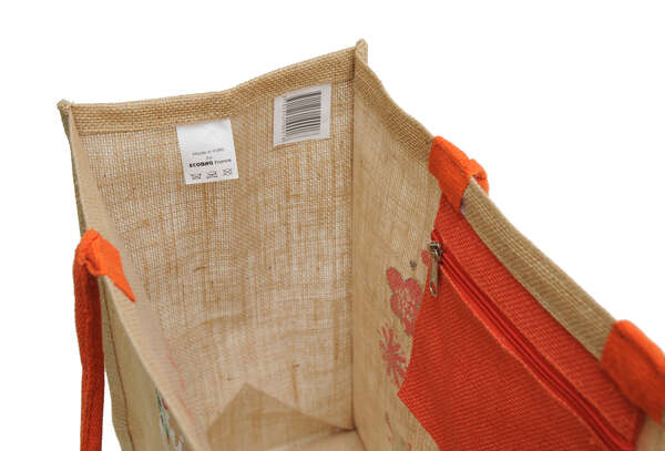 Immagine del prodotto Sacchetto in tela di iuta di lusso marca 