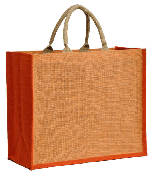 Immagine del prodotto Borsa in iuta Collezione IBIZA con tasca 420+170x350mm