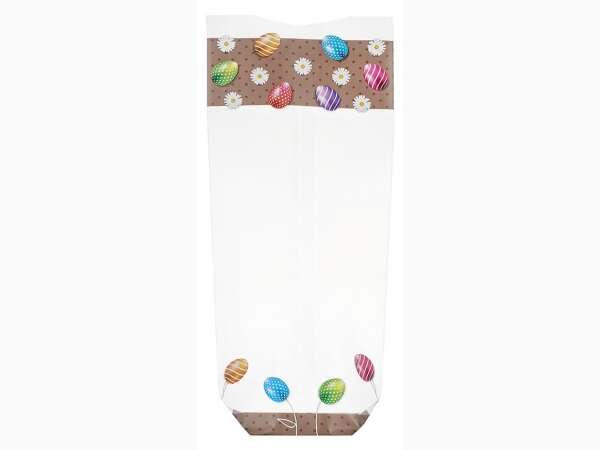 Immagine del prodotto 100 Sacchetti Pasqua - fondo cartone 