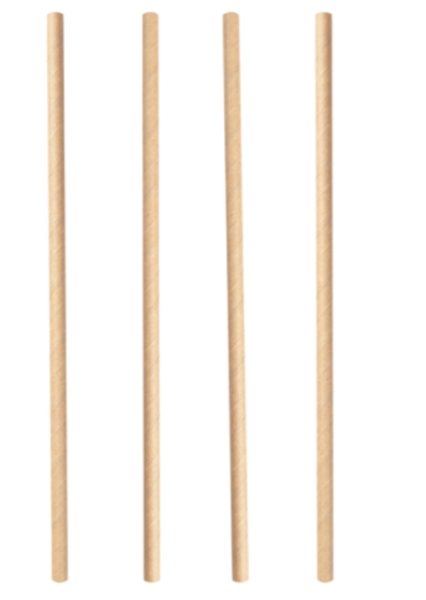 Immagine del prodotto 250 Cannucce kraft naturale