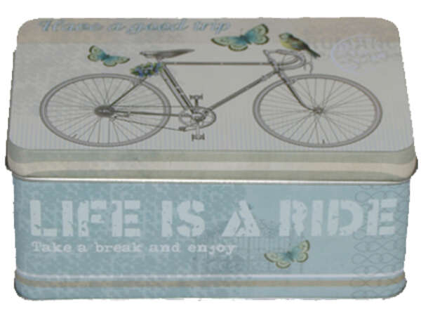 Immagine del prodotto Scatola da tè in metallo “BICYCLE”
