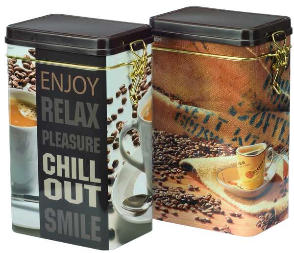 Immagine del prodotto Scatola da caffè metallo 