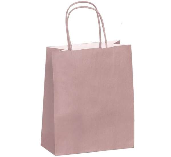 Immagine del prodotto Sacchetto di carta kraft rosa polvere