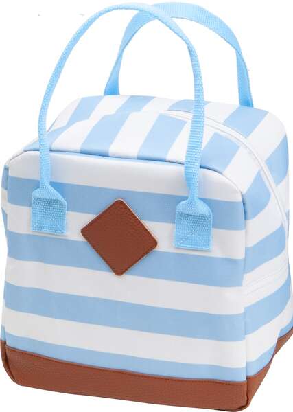 Immagine del prodotto Borsa isotermica 600D a strisce blu 