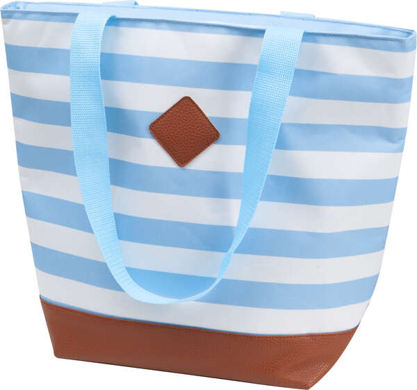 Immagine del prodotto Borsa isotermica 600D a strisce blu