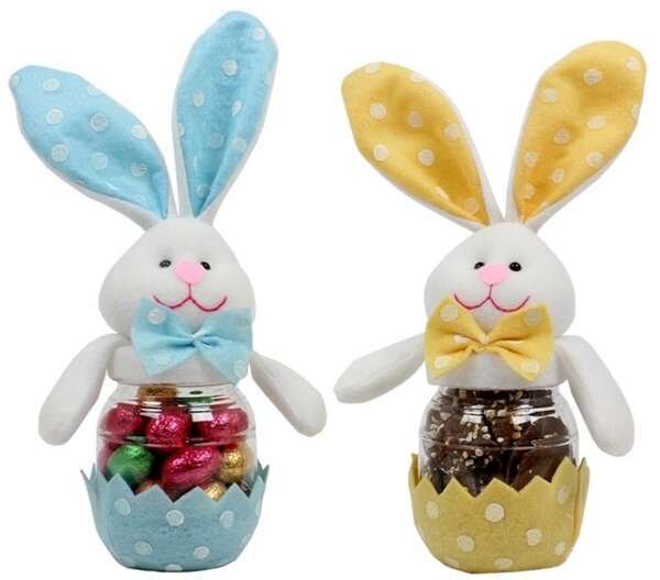 Immagine del prodotto Vasetto trasparente Plastica Pasqua 