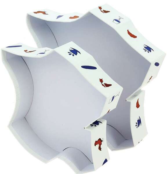 Immagine del prodotto Set di 2 Cestini cartone 