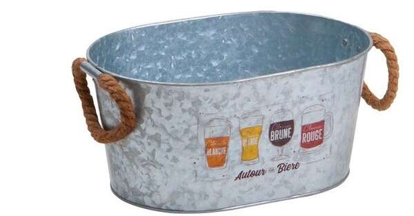 Immagine del prodotto Cestino metallo birra 