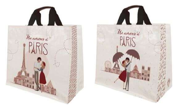 Immagine del prodotto Borsa in polipropilene da 33 litri “Amour Paris”