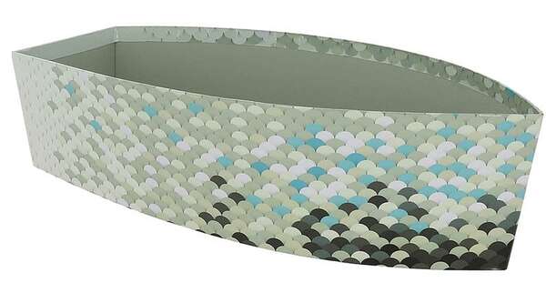 Immagine del prodotto Cestino cartone barca a scaglie