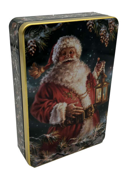 Immagine del prodotto Scatola in metallo “Babbo Natale”.