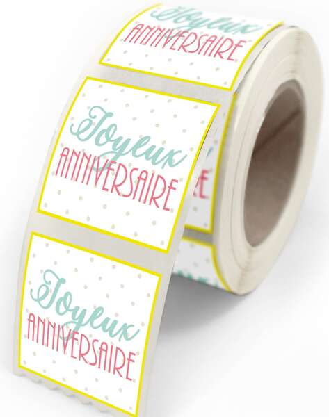 Immagine del prodotto Etichetta “BUON COMPLEANNO”.