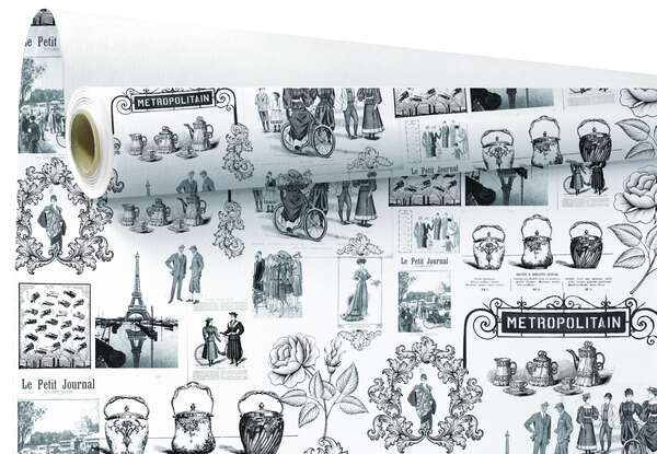 Immagine del prodotto Rotolo Carta Regalo modello “METROPOLITAIN WHITE”.