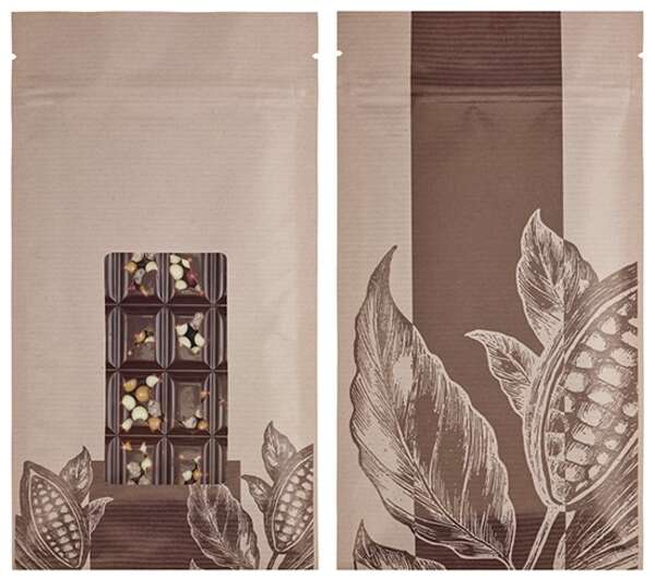 Immagine del prodotto Custodia riciclabile per tavoletta di cioccolato “Cabosses Chocolat”.