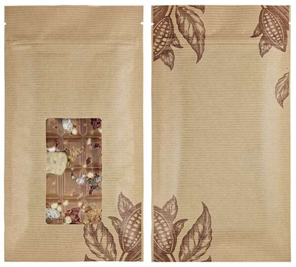 Immagine del prodotto Custodia riciclabile per tavoletta di cioccolato “Cabosses Ecru”.