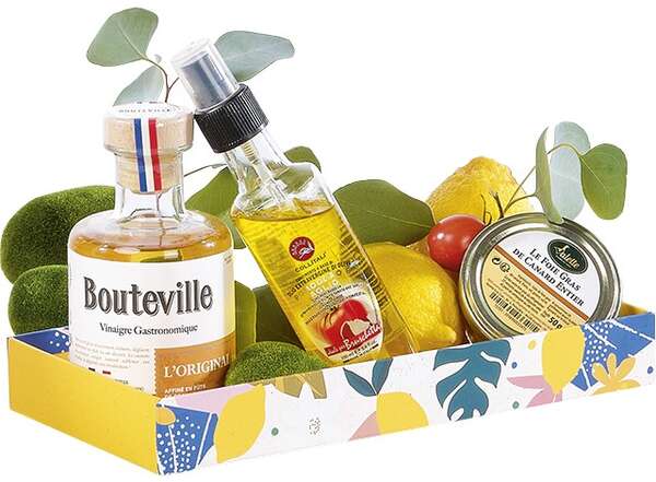 Immagine del prodotto Cestino Rettangolare in Cartone Collezione “Citrus Garden”