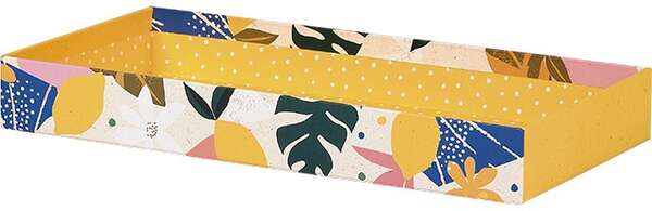 Immagine del prodotto Cestino Rettangolare in Cartone Collezione “Citrus Garden”
