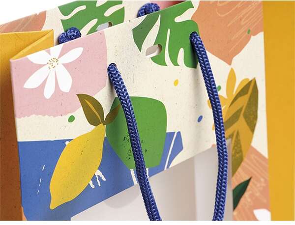 Immagine del prodotto Borsa con finestra in carta Collezione “Citrus Garden”