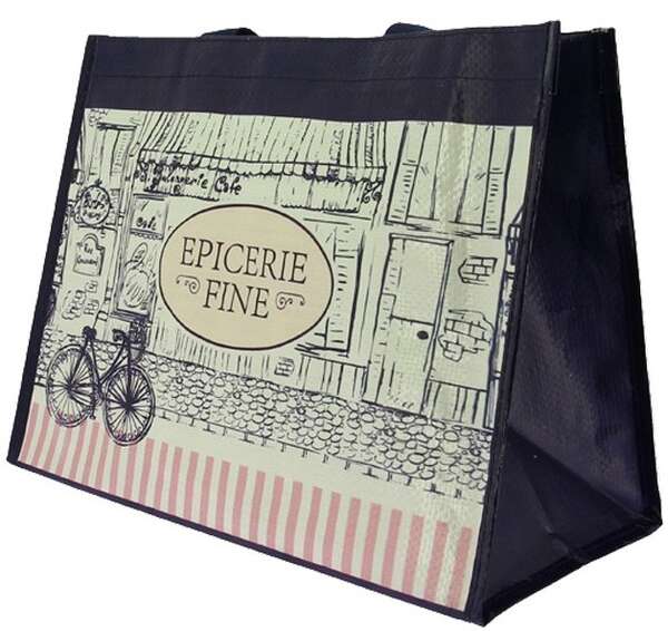 Immagine del prodotto Borsa shopping in polipropilene decoro 