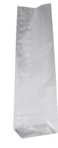 Immagine del prodotto Borsa Premium Fondo rigido in PP Argento OPPC 40μ