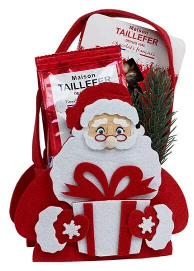 Immagine del prodotto Borsa in feltro di Babbo Natale
