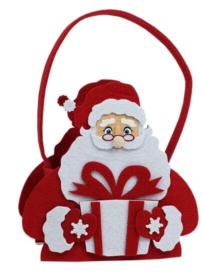 Immagine del prodotto Borsa in feltro di Babbo Natale