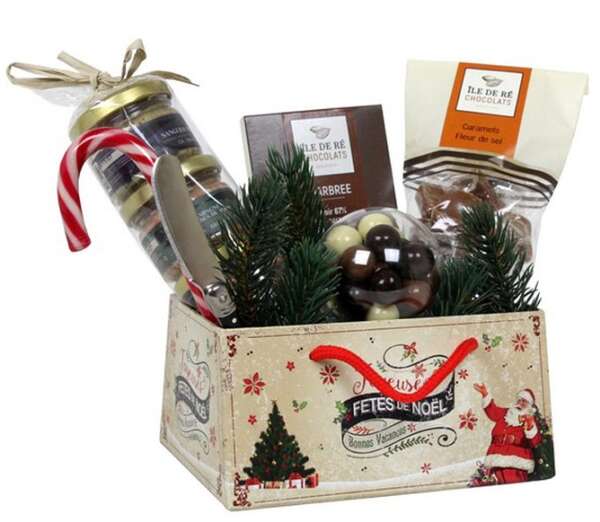 Immagine del prodotto Borsa rigida con manici “Buone Feste di Natale”