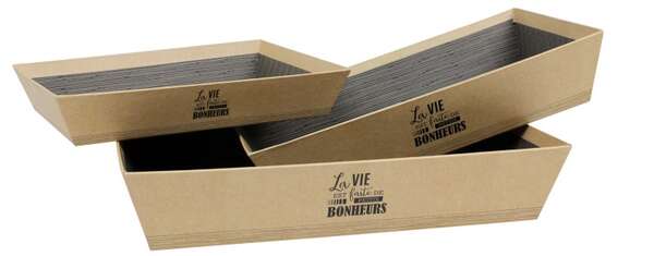 Immagine del prodotto Cestino Kraft “La vita è fatta di piccole gioie”