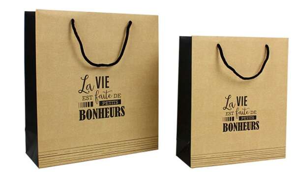 Immagine del prodotto Borsa rettangolare “La vita è fatta di piccole felicità”