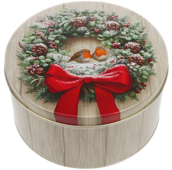 Immagine del prodotto Scatola rotonda in metallo “Rotkehlchen”