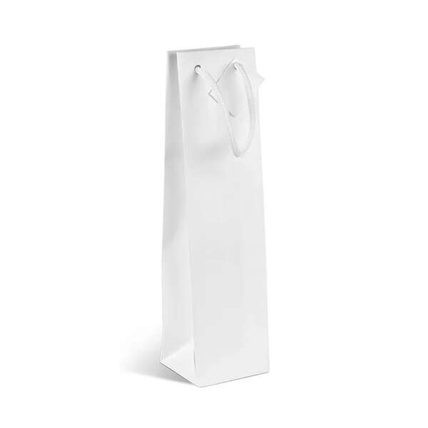 Immagine del prodotto Borse per bottiglie senza finestra Bianco (Personalizzazione possibile)