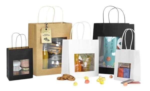 Immagine del prodotto Mini borsa in carta kraft per prodotti locali