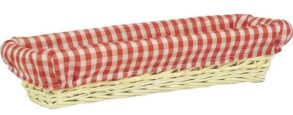 Immagine del prodotto Banneton in stecca con fodera a quadretti