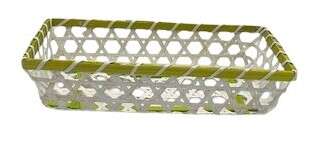 Immagine del prodotto Cestino bianco e verde
