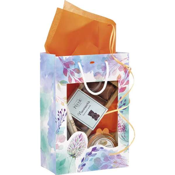 Immagine del prodotto Borsa di carta con finestra, collezione 