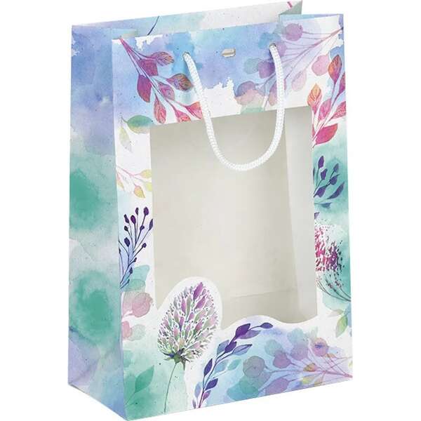 Immagine del prodotto Borsa di carta con finestra, collezione 