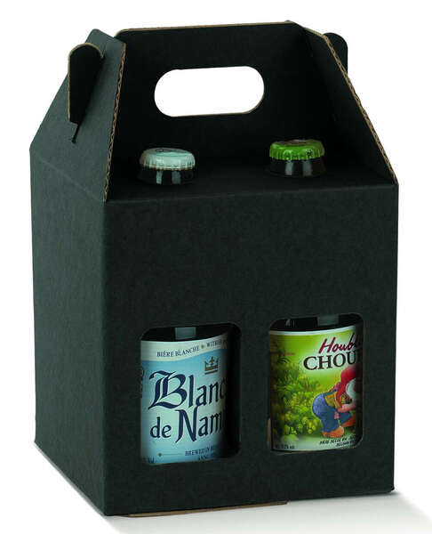Immagine del prodotto Cassa da 4 bottiglie Steinie Black
