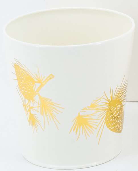 Immagine del prodotto Vaso in metallo bianco 