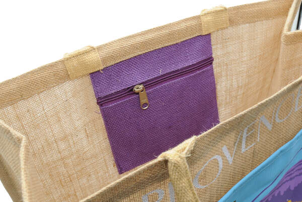 Immagine del prodotto Borsa in juta con stampa 