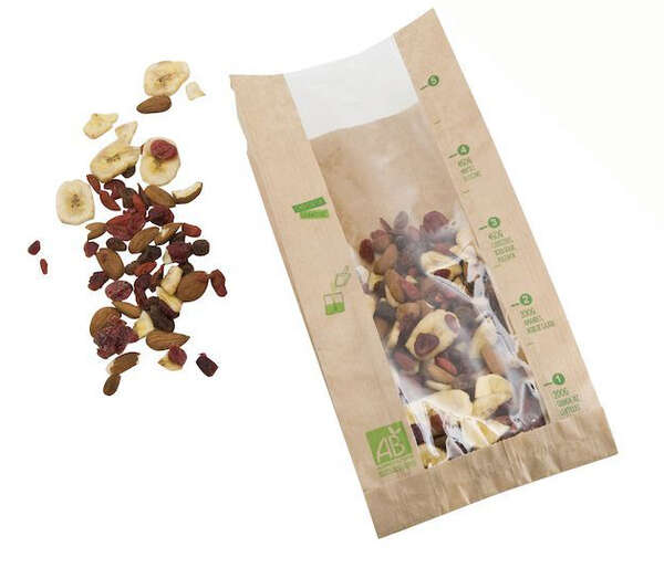 Immagine del prodotto 1000 sacchetti di carta con finestra graduata, speciali AB alla rinfusa