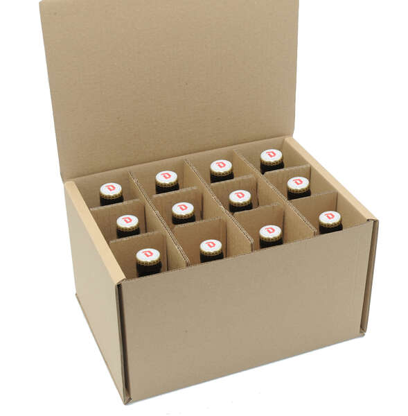 Immagine del prodotto Cartone per la spedizione di 12 bottiglie da 33 cl di STEINIE